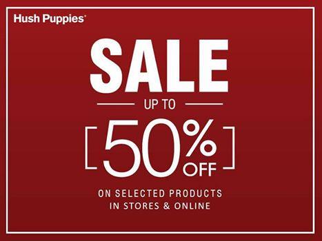 Hush puppies hot sale 50 off